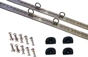 1.2 Meter L Track,Airline Track Rail System,Track Tie Down Kit-2Packs