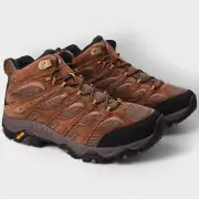Merrell Men's Moab 3 Mid Waterproof Hiking Boot -Earth- Size 10.5 Wide