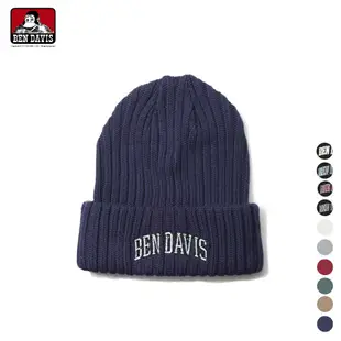 BEN DAVIS COTTON KNIT CAP 刺繡 字體 針織 毛帽 10色