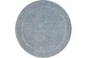 Designer Handmade Wool Rug-Maya 6267-Blue-160x160cm