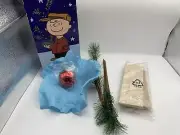 Genuine CHARLIE BROWN CHRISTMAS TREE Peanuts Snoopy 24" Includes Linus’ Blanket