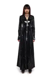 [Widow] Fatal Trinity Patent Trench Coat