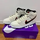 Nike SB Dunk High Pro DO9394-100 San Francisco Giants Coconut Milk/black/orange