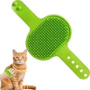 Cat Hair Brush, Cat Strap Pad for Hair Grooming, Silicone Massaging Tool, Adjustable Comb Dry Wet Use for Large Small Medium Breeds Animals Care