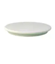eGharonda White Marble Chakla/Roti Maker/ Ring Base Rolling Pin Board (10 Inch)
