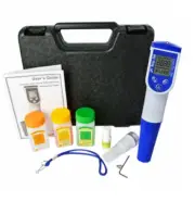 pH EC TDS Salinity mV ORP & Temperature 6 in 1 Meter Water Tester Waterproof