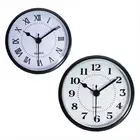 Quartz Clock FitupInsert with Roman Numeral Quartz Movement Plastic Rim Design