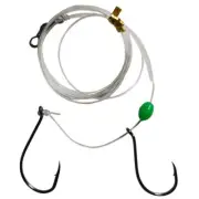 3 X Masterpro Reef & Snapper Running Fishing Rigs Double Octopus Hook Tackle
