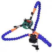 Bench Vise Work Bench Vise Welding Table with 3 Flexible Arms Soldering Iron