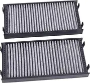 TOPAZ 2Pcs Cabin Air Filter with Activated Carbon Compatible with BMW X5 2007-2018, X6 2008-2019 64316945586