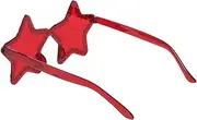 [VERDANVERSE] Trendy Gradient Star Sunglasses Bulk Patriotic Accessories Rimless Rhinestone Glasses