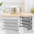 Spice Rack 4 Tier Bathroom Shampoo Holder Wall Mount Hanging