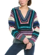 MOTHER Alpaca & Wool-Blend Sweatshirt