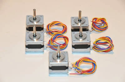 5pcs Minebea / NMB 14PM-M206-09V 1.8° Hybrid Stepper Motor New!
