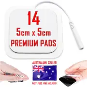 Dr Ho's compatible TENS ELECTRODE PADS - 5cm x 5cm x 14 PREMIUM PADS ⭐⭐⭐⭐⭐