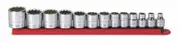 Gearwrench 80561 - Socket Set 3/8" Drive 13 Piece AF