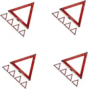 iplusmile Sets Car Safety Portable Reflective Warning Triangle Roadside Safety Kit Car Accessories Australia Pcs