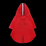 Tommy Hilfiger Dog Rain Coat Red