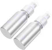 Cocktail Set of 2 Bitters Spray Bottles Atomizer Sprayer Leakproof Aluminum Pp for Vermouth