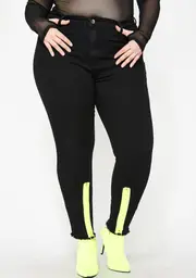 Radioactive Drip Skinny Jeans