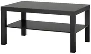 2 X IKEA Lack Coffee Table - Black/Brown