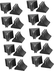 Kisangel 20pcs Plastic Caps for Mixer Sliders Durable Straight Slide Potentiometer Knobs Essential for Audio Mixer Panels Sound Card Equipment Easy Operation