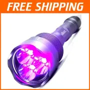 High-Performance 385-395nm UV Flashlight - Commercial Use with Low Running Costs