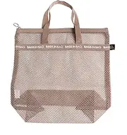[BAGS IN BAG] Portable Shower Mesh Caddy Bag Quick Dry Hanging Toiletry and Bath Organizer for Travel and Swimming