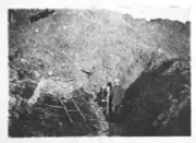 French Entrenchment Near Verdun 1914 OLD PHOTO