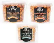 PopArt Classic Caramel, Cheese Caramel,Salted Caramel Combo Pack Ready To Eat Popcorn,100g Each