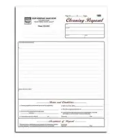 100 Cleaning Proposals 3 Part / NEBS Deluxe No. 5523