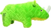 Tuffy Plush Dog Toy, Green