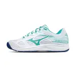 MIZUNO SKY BLASTER 女 白綠 運動 訓練 羽球鞋 71GA204537