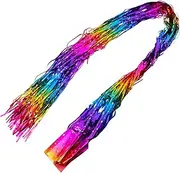 Gatuida Fringe Backdrops Colorful Fringe Party Backdrop Curtains Colorful Foil Fringe Curtain Streamers Party Decorations Birthday Decor