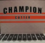 10 Edger Blades 8" x 2" x 2.4 for Echo Stihl Husqvarna Ryobi Shindaiwa Red Max