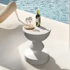 Modern Decorative Garden Stool Heavy Duty Patio Terrazzo Side Table Plant Table