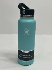 HydroFlask Water Bottle 40oz ALPINE LIGHT BLUE BNWT! (MSRP $49.95)