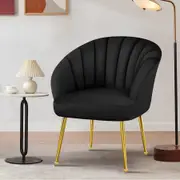 ALFORDSON Velvet Armchair