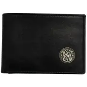 Smith & Wesson Bifold Front Pocket Wallet Black & Brown color, Men�s Gift,...