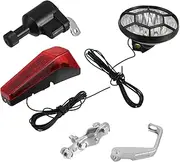 TOYANDONA Set Bicycle Light Set Bike Lights Bike Turn Signals DIY Electronic Kits Electric Motor Kit Motorbike Side Stand Spring Ebike Turn Signals Mini Electronics Mini Motor Metal