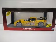 AUTOart #80505 Chevrolet Corvette C6R #3 Laguna SECA 2005 1/18 Scale Diecast