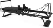 GPR100 Foldable Pilates Reformer Machine 4 Spring & 5 Latex Cord Steel Frame