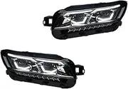 Compatible For VW Passat B9 US Version 2019-2021 Car Head Lights Assembly High Configuration LED Auto Headlight Projector Lens Accessories