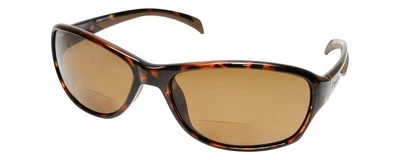 BP-14 Polarized BiFocal Reading Sunglasses +2.00 Tortoise Amber Mens Womens W...