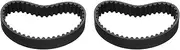 uxcell 2pcs HTD-5M Rubber Timing Belt 44 Teeth, 220mm Pitch Length x 15mm Width x 3.6mm Height, Closed Loop Pulley Timing Belt