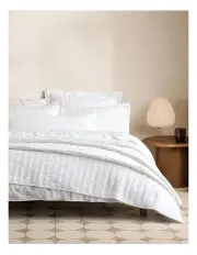 [Sheridan] Henderson Bed Cover in White