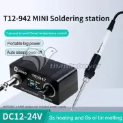 QUICKO T12-942 Mini OLED T12 Solder Station Kit w/ T12-K Soldering Tip & Handle