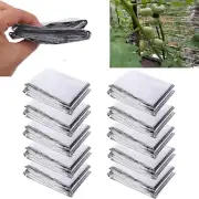 Silver Reflective Mylar Film Sheets - Garden Greenhouse Covering Foil Sheets Set