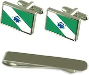 [Select Gifts] Parana Flag Twins Silver Clip Box Gift Set