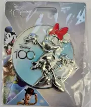 DISNEY PIN 100 Years Minnie Mouse Pink A La Mode LE 300 NEW on Card
